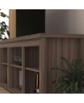 65" Wooden Fincastle 6 Cubby  Tv Stand For Up To 80" Tv'S