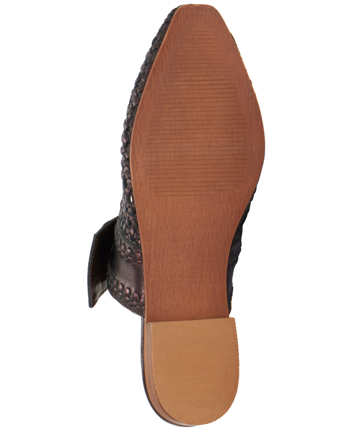 Lucky Brand Women's Grenaldie Woven Bow Flat Mules