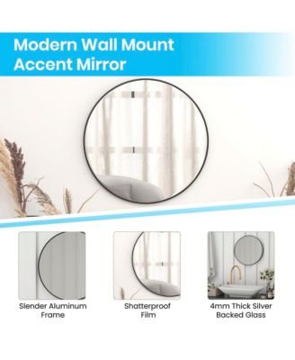 Monaco Accent Mirror For Bathroom, Vanity, Entryway, Dining Room, & Living Room