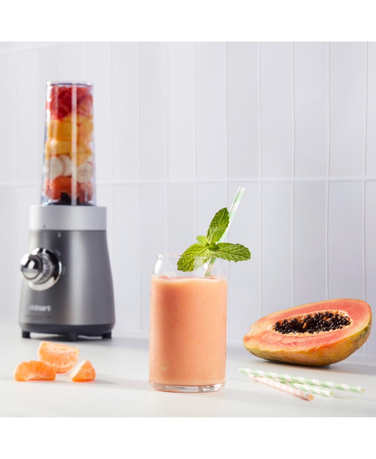 Shop Cuisinart Compact Blender And Juice Extractor Combo In Stainless Steel