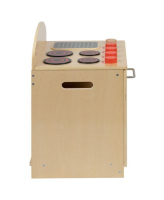 Children's Wooden Kitchen Stove With Turnable Knobs For Commercial Or Home Use