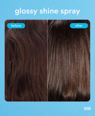 Glossy Shine Spray With Heat Protection, 6.5 oz.
