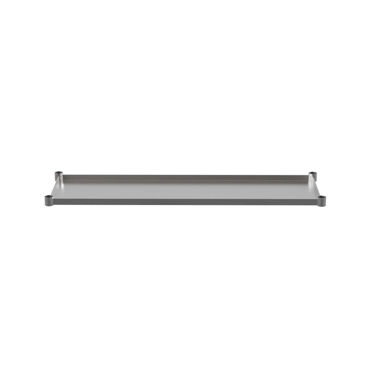 Under Shelf For Kitchen Prep And Work Tables - Adjustable Galvanized Lower Shelf ForTables - Stainless steel