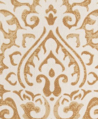 Damask Polyester Filled Decorative Pillow, 22" x 22"
