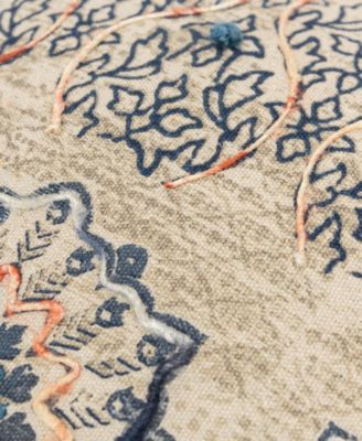 Abstract Polyester Filled Decorative Pillow, 20" x 20"