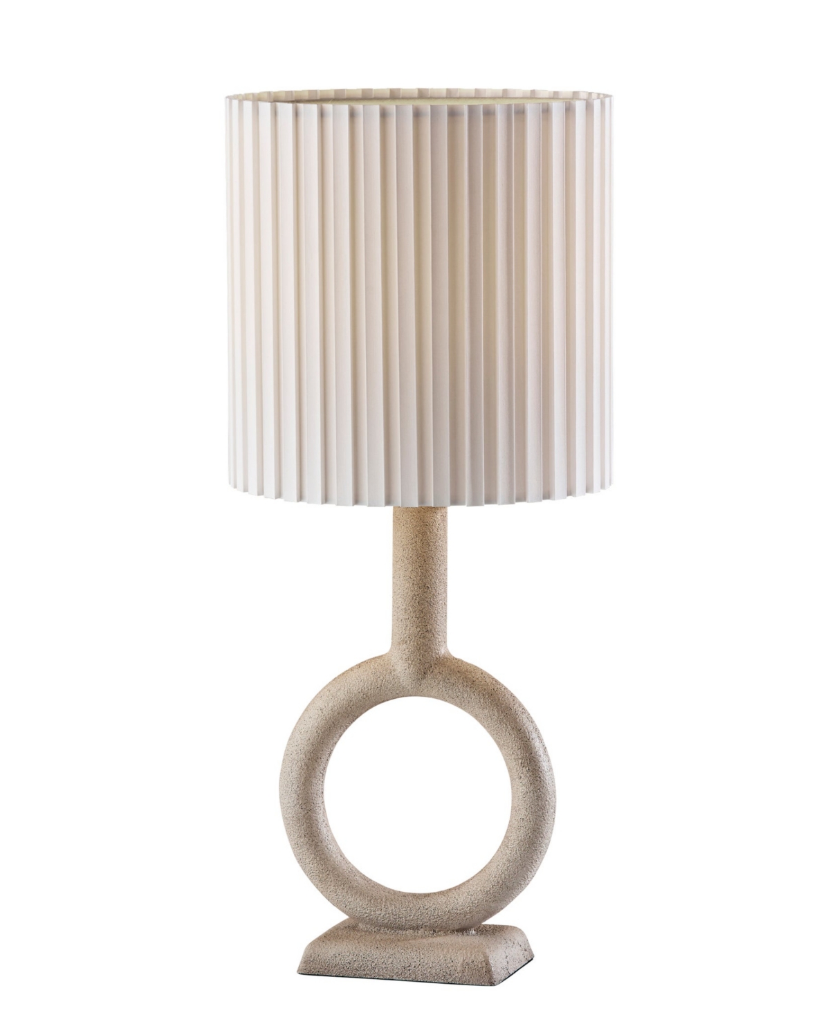 Adesso 27.5" Elizabeth Table Lamp In Painted Stone Texture