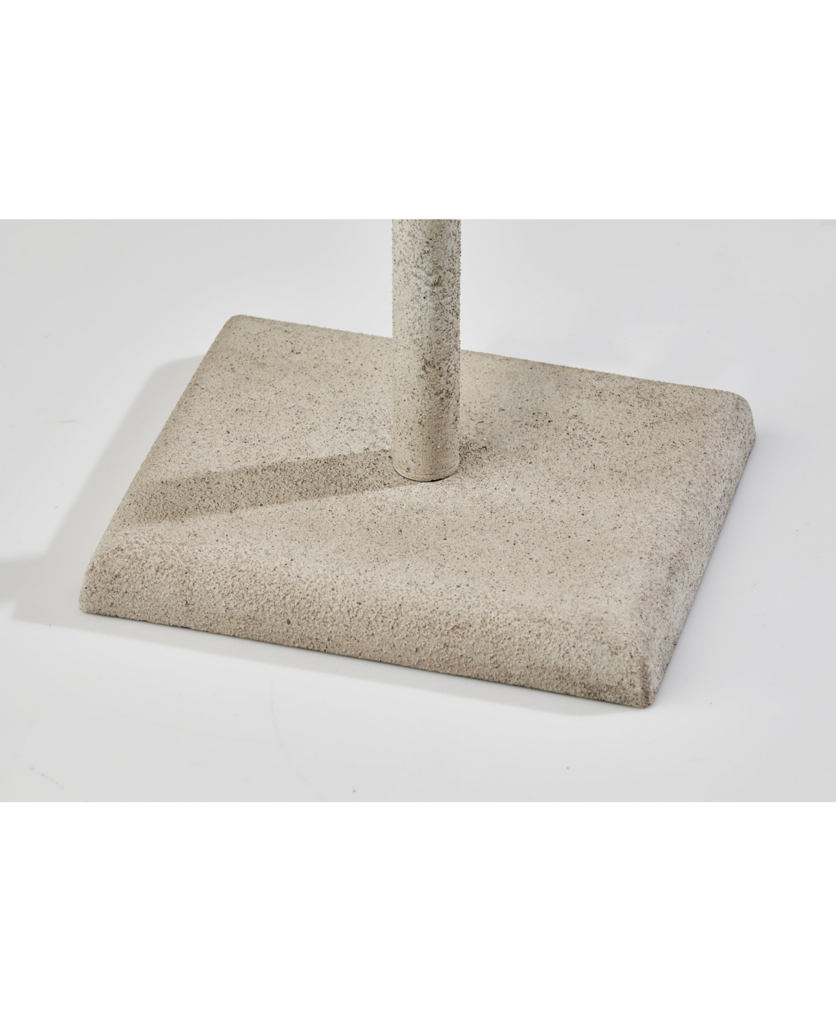 Adesso 62.5" Elizabeth Floor Lamp In Painted Stone Texture