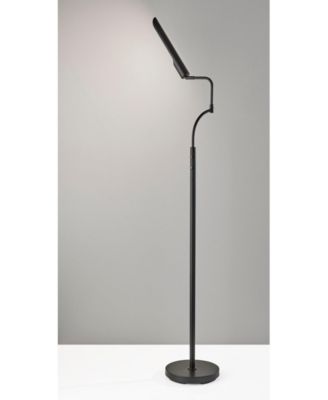 56.5" - 66" Zane LED Floor Lamp with Smart Switch