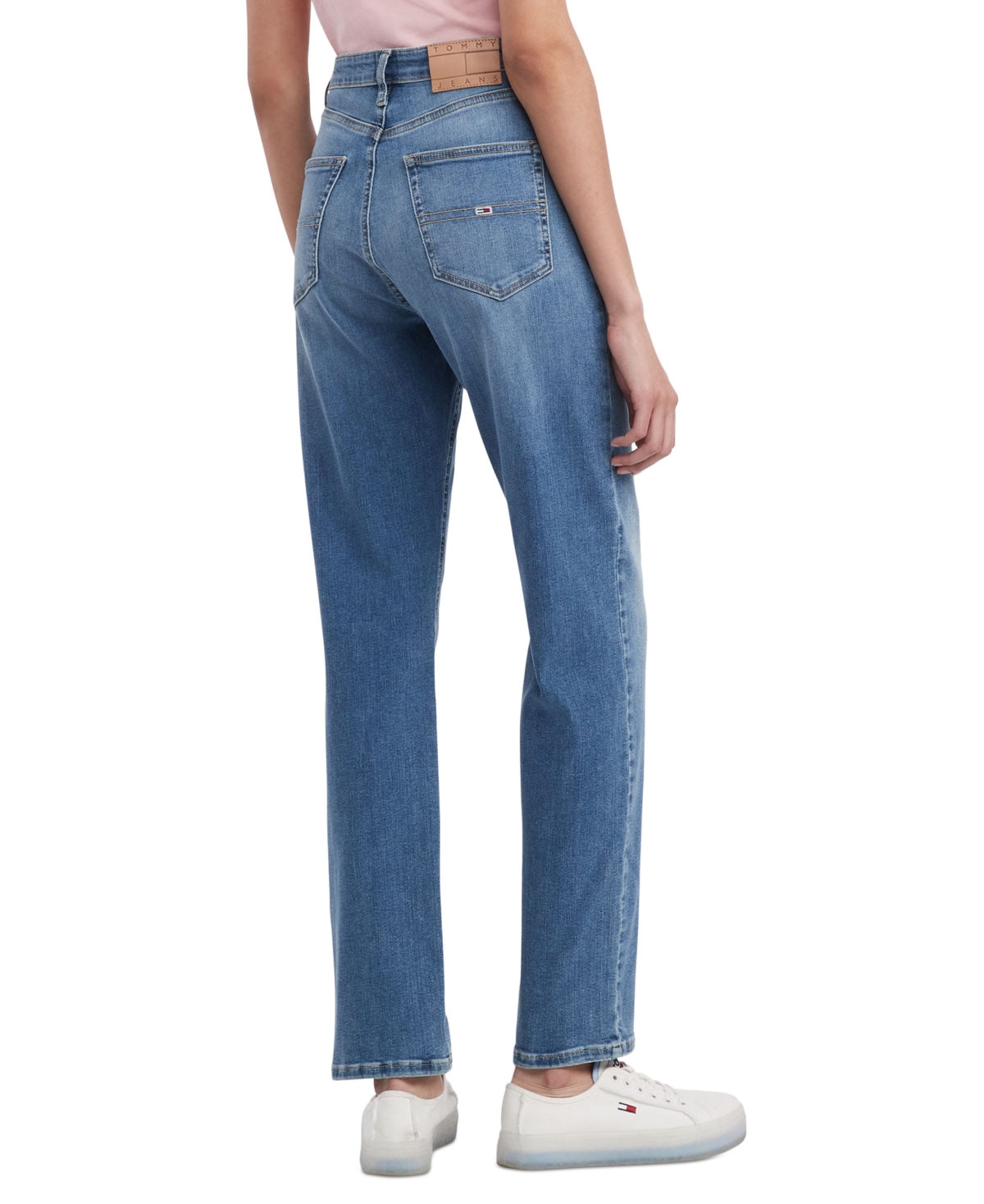 Tommy Jeans Women's Julie High Rise Straight Leg Jeans