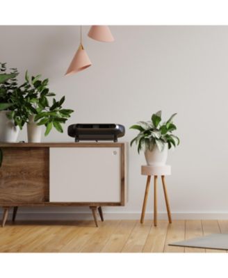 AXL Low-Profile Oscillating Fan with Remote, Adjustable Tilt, Modern Vertical Fan