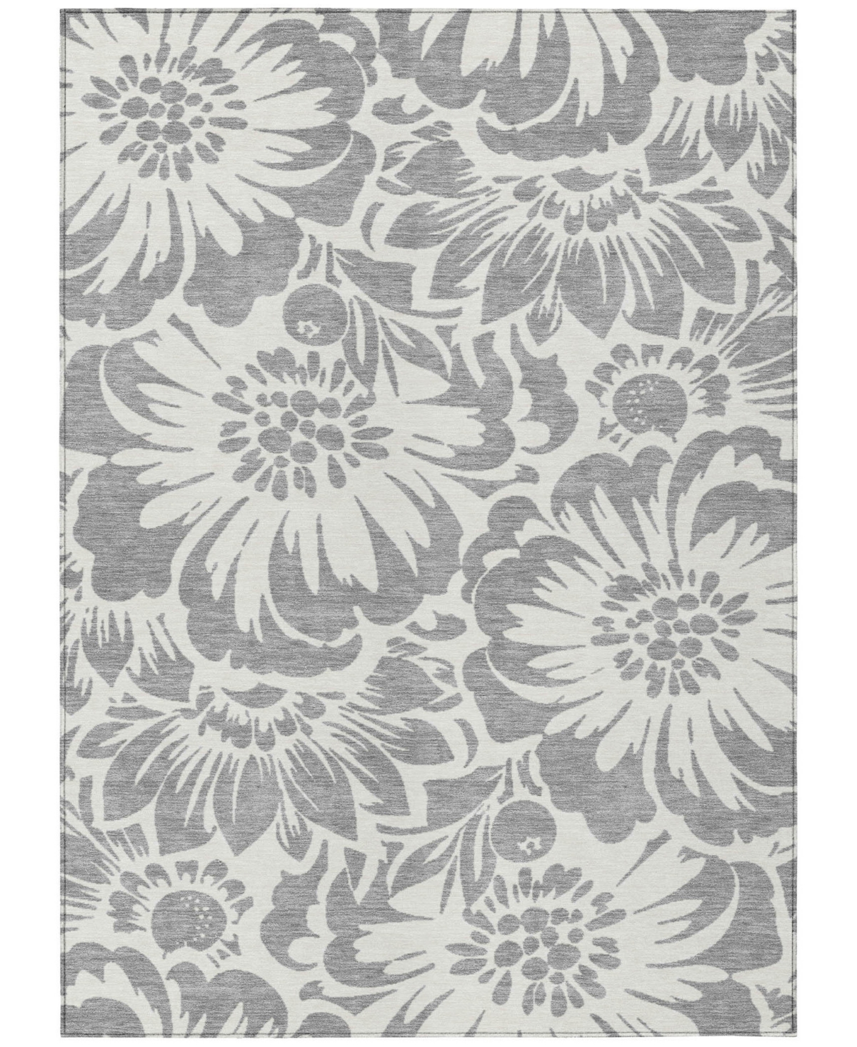 Shop Addison Chantille Machine Washable Acn551 10'x14' Area Rug In Gray