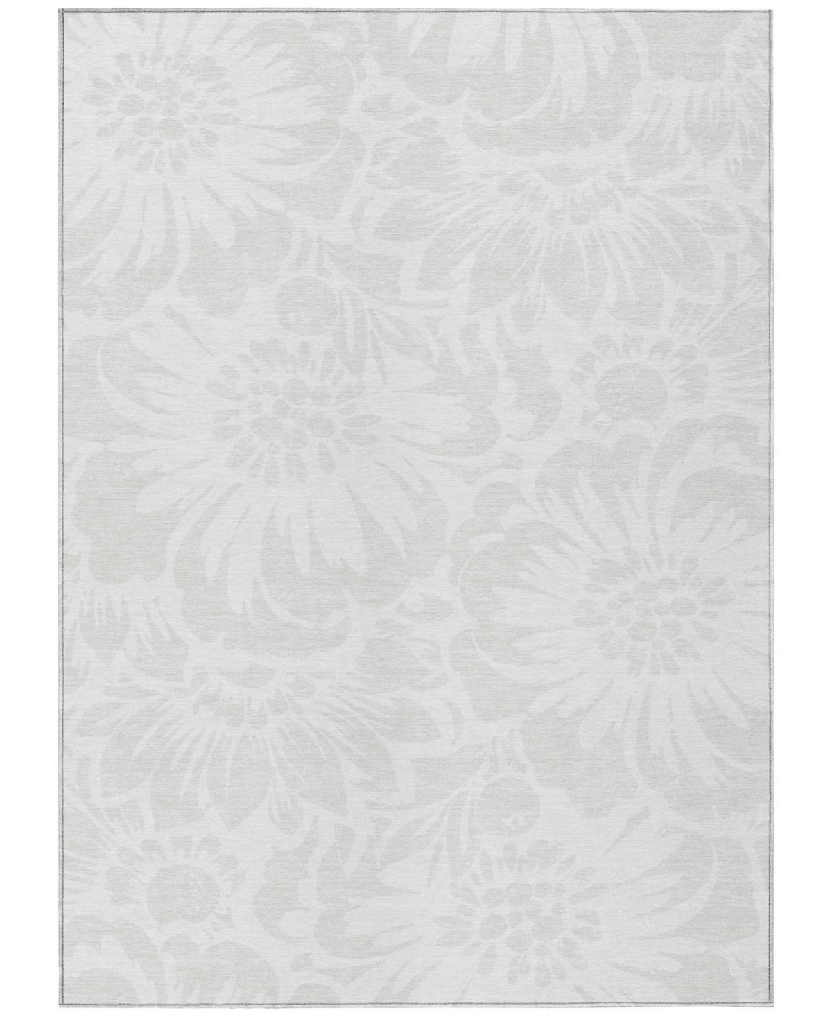Addison Chantille Machine Washable Acn551 9'x12' Area Rug In Ivory