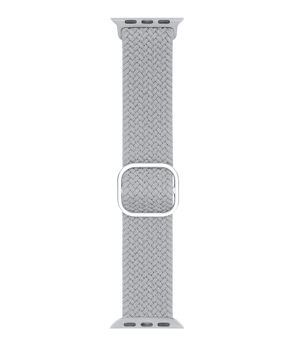 Shop Posh Tech Unisex Avalon Nylon Band For Apple Watch Size-42mm,44mm,45mm,49mm In Grey