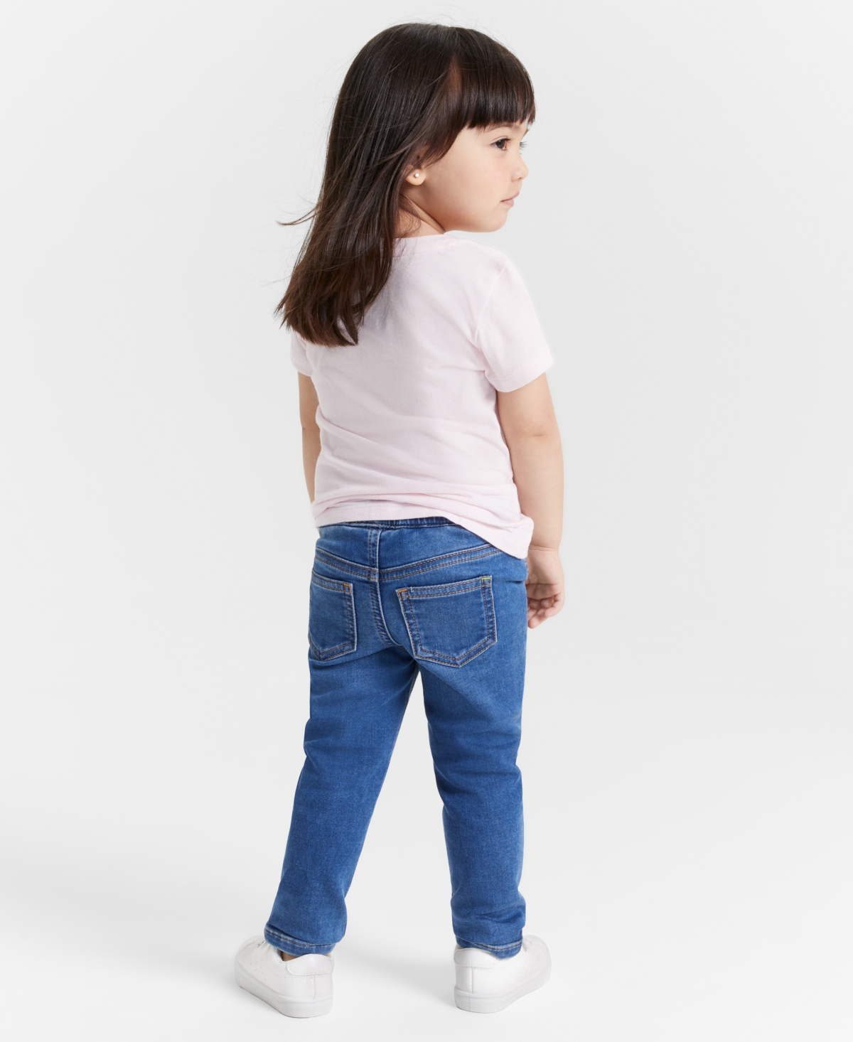 Epic Threads Toddler Girls Core Crewneck T-Shirt, Created for Macy's