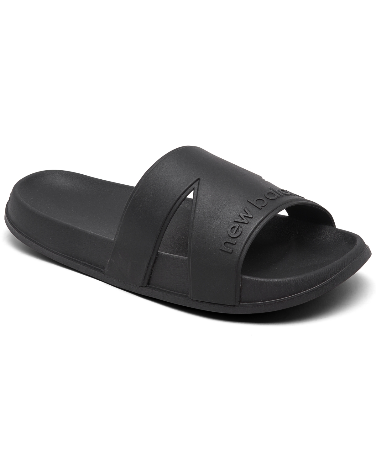 Men's 200 Slide Sandals from Finish Line - Black