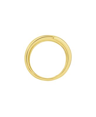 18K Gold Plated or Silver Plated Coil Ring