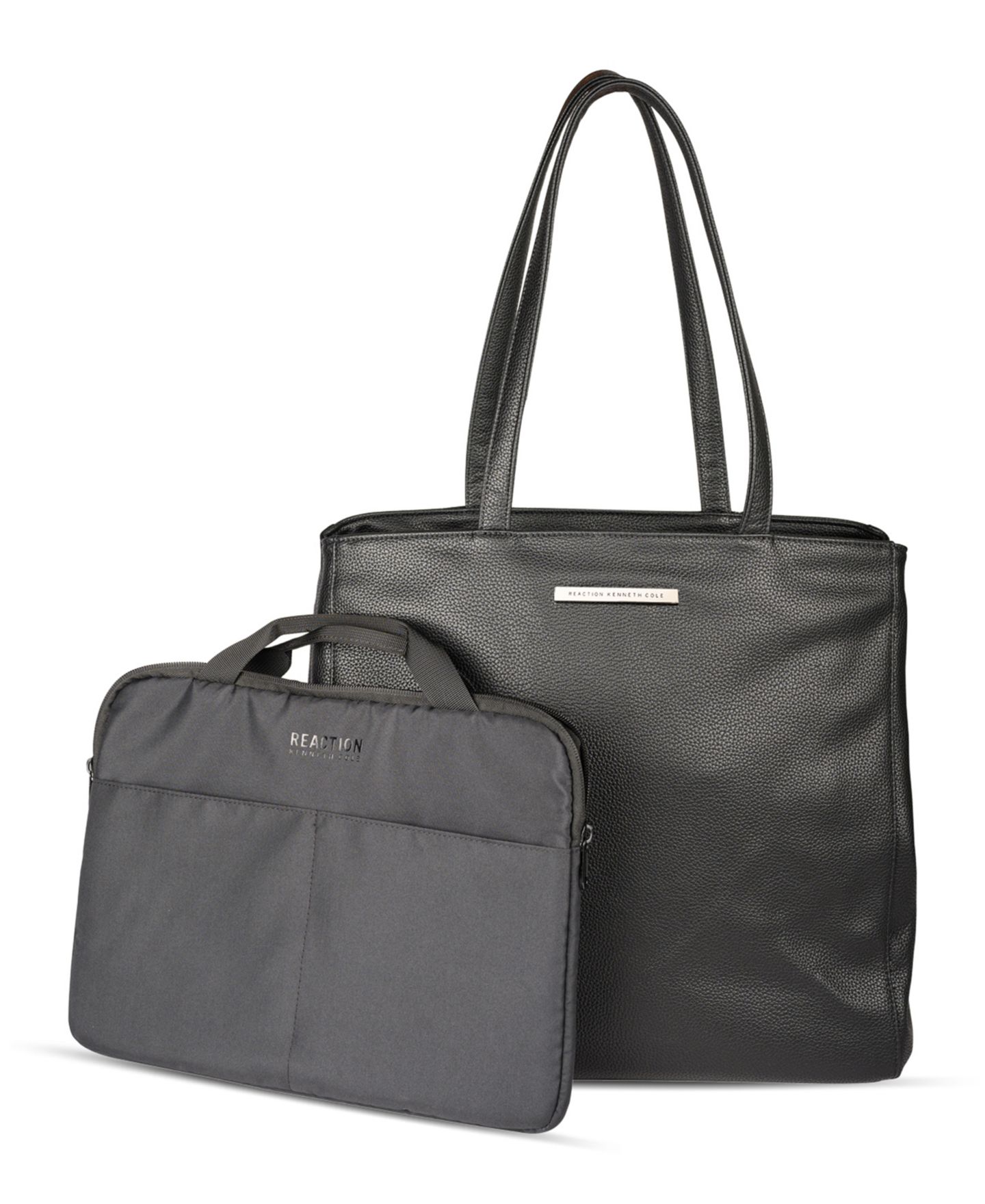 Женская сумка Kenneth Cole Reaction Marley 16" Laptop Tote with Removable Laptop Sleeve, цвет: Чёрный — фото 1