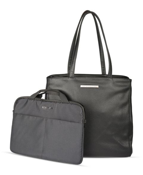 Женская сумка Kenneth Cole Reaction Marley 16" Laptop Tote with Removable Laptop Sleeve, цвет: Чёрный