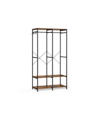 Slickblue Clothes Rack, Heavy Duty Garment Rack Freestanding Closet ...