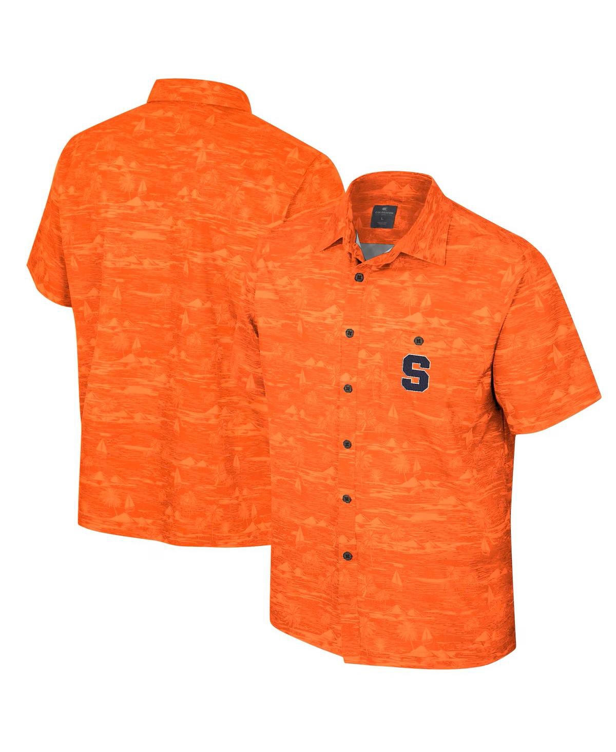 Men's Orange Syracuse Orange Ozark Button-Up Shirt - Orange