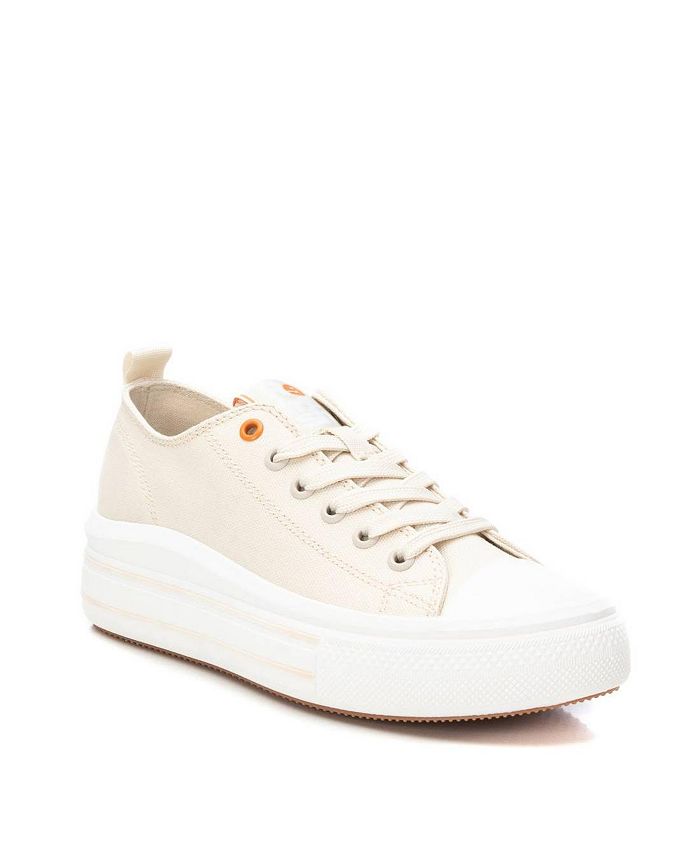 Xti - Women's Canvas High-Top Sneakers main image 1
