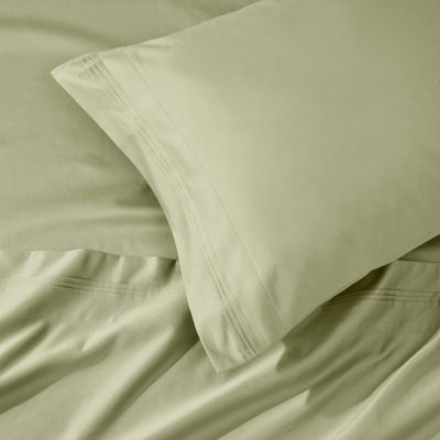 1000-TC Egyptian Cotton Solid Deep Pocket Sheet Set, King Size