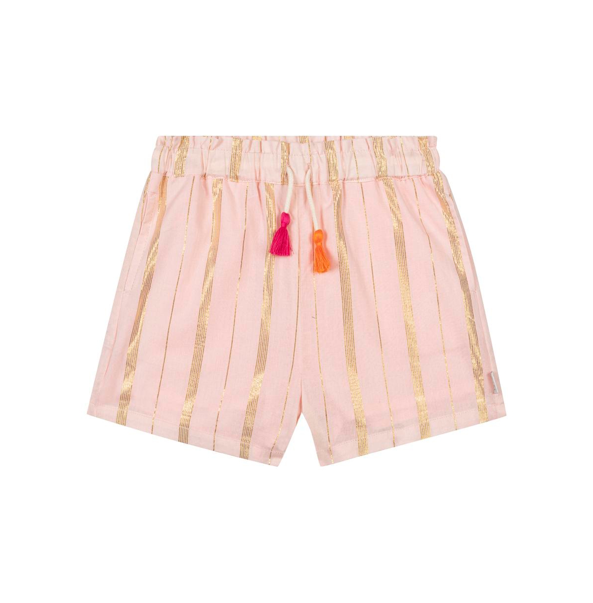 Sammy + Nat Little Girls Sammy + Nat Woven Play Shorts
