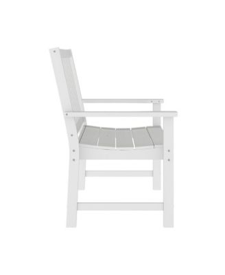 Cressly All Weather Recycled Hdpe Bench For Indoor And Outdoor Use