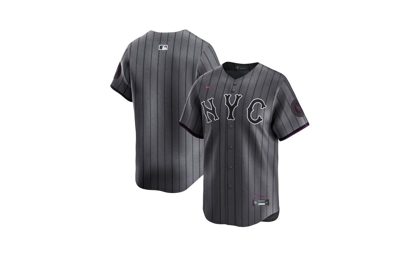 Мужской топ Nike New York Mets 2024 City Connect Limited Jersey — фото 1