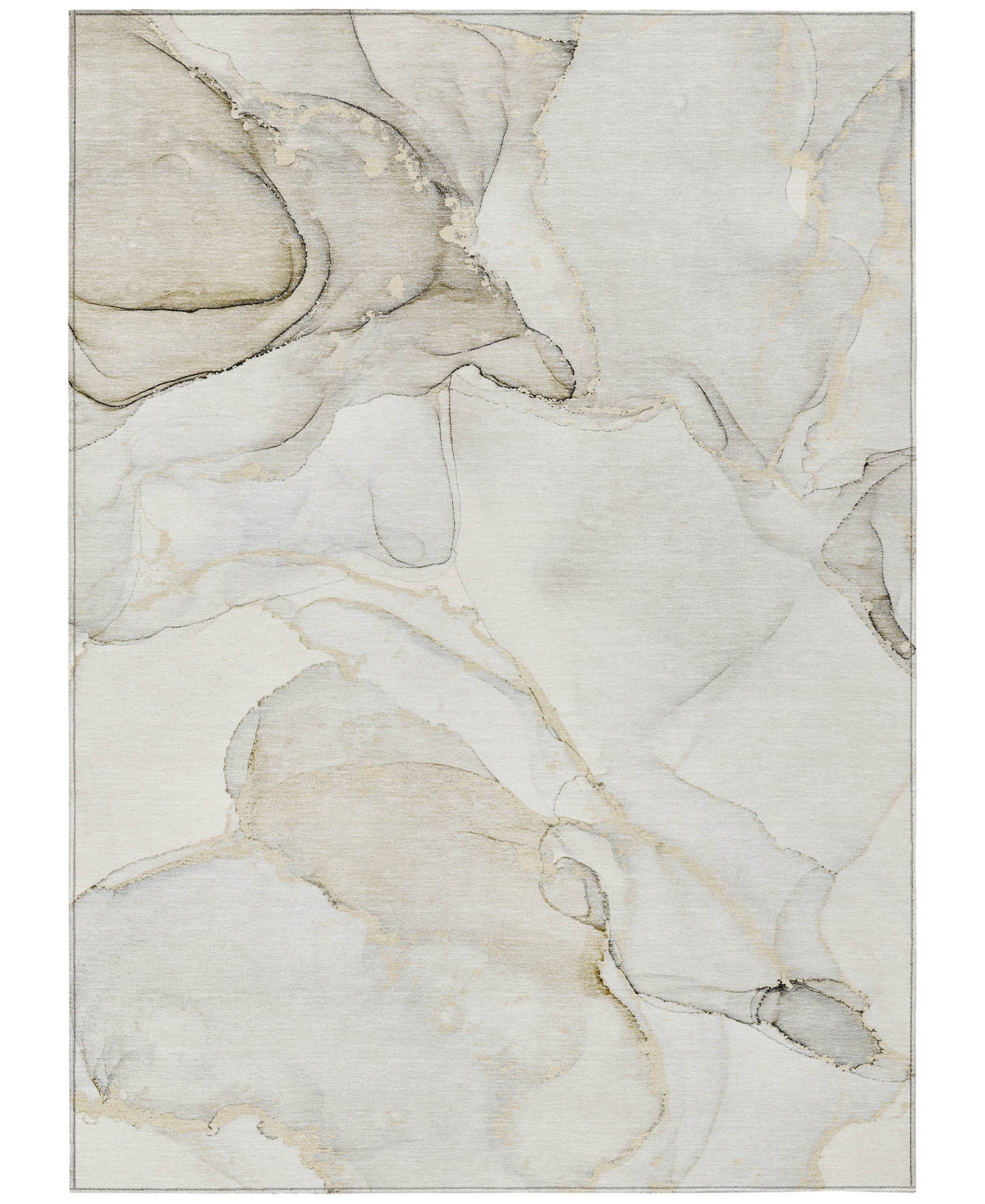 Addison Chantille Machine Washable Acn523 9'x12' Area Rug In Beige