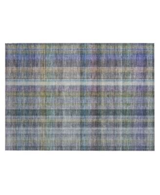 Addison Chantille Machine Washable Acn534 Area Rug Collection In Gray