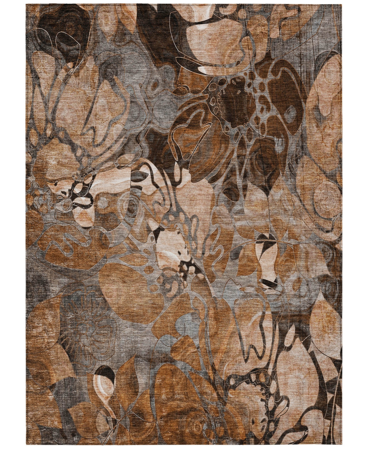 Shop Addison Chantille Machine Washable Acn558 10'x14' Area Rug In Paprika