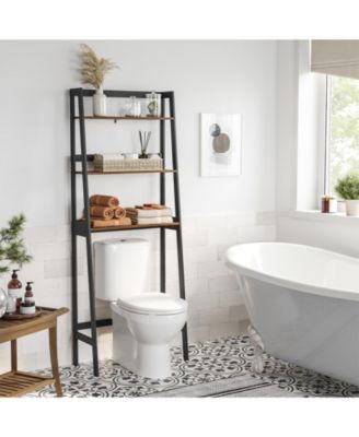 3-tier Over The Toilet Storage Organizer, Multifunctional Toilet Storage Shelf