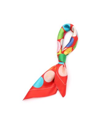 Women's Golf Balls Silk Bandana