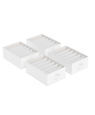 Set of 4 Extra Large Closet Wardrobe Storage Organizers