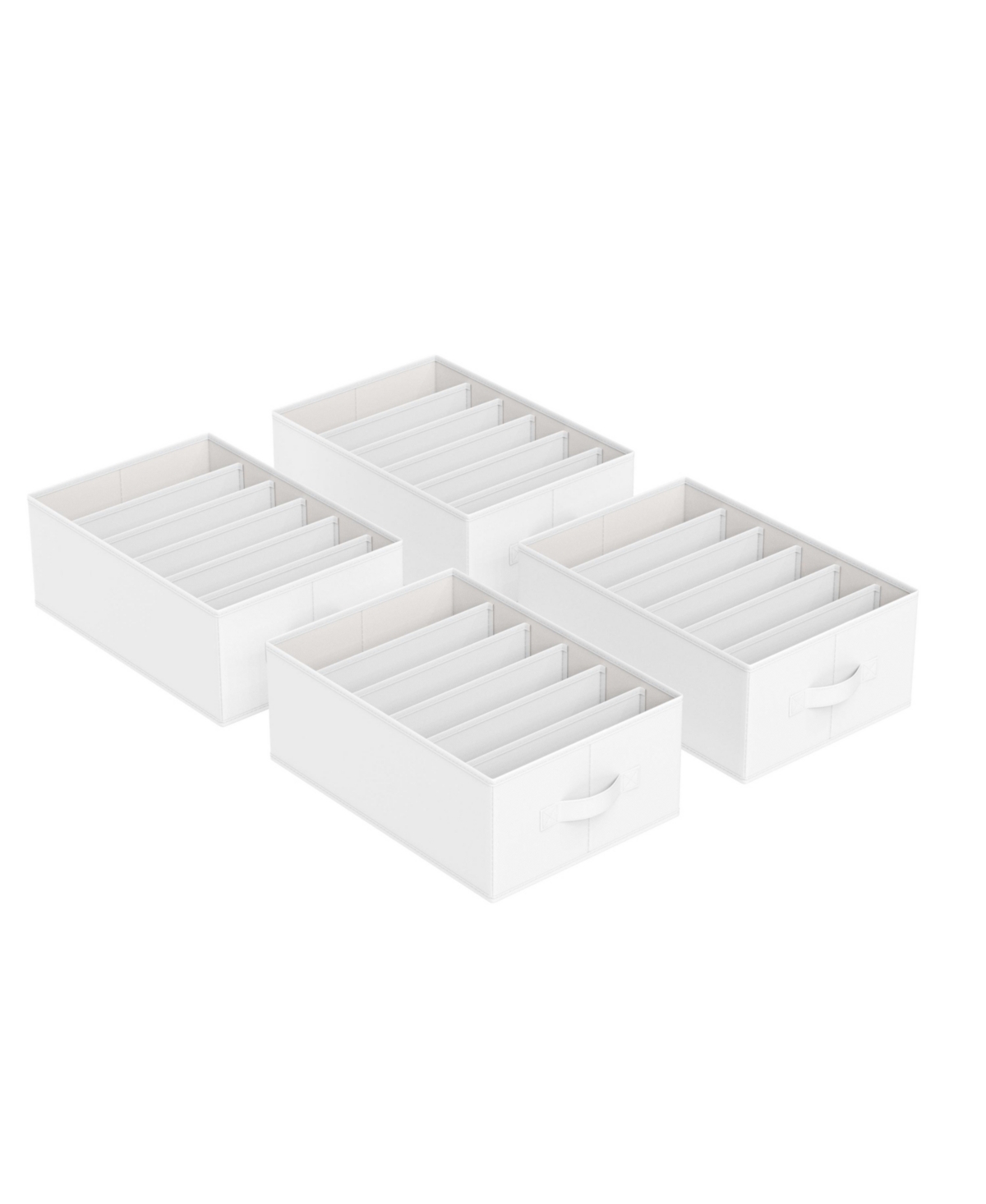 Slickblue 6-Grid Wardrobe Clothes Organizer for Neat and Space-Saving Storage