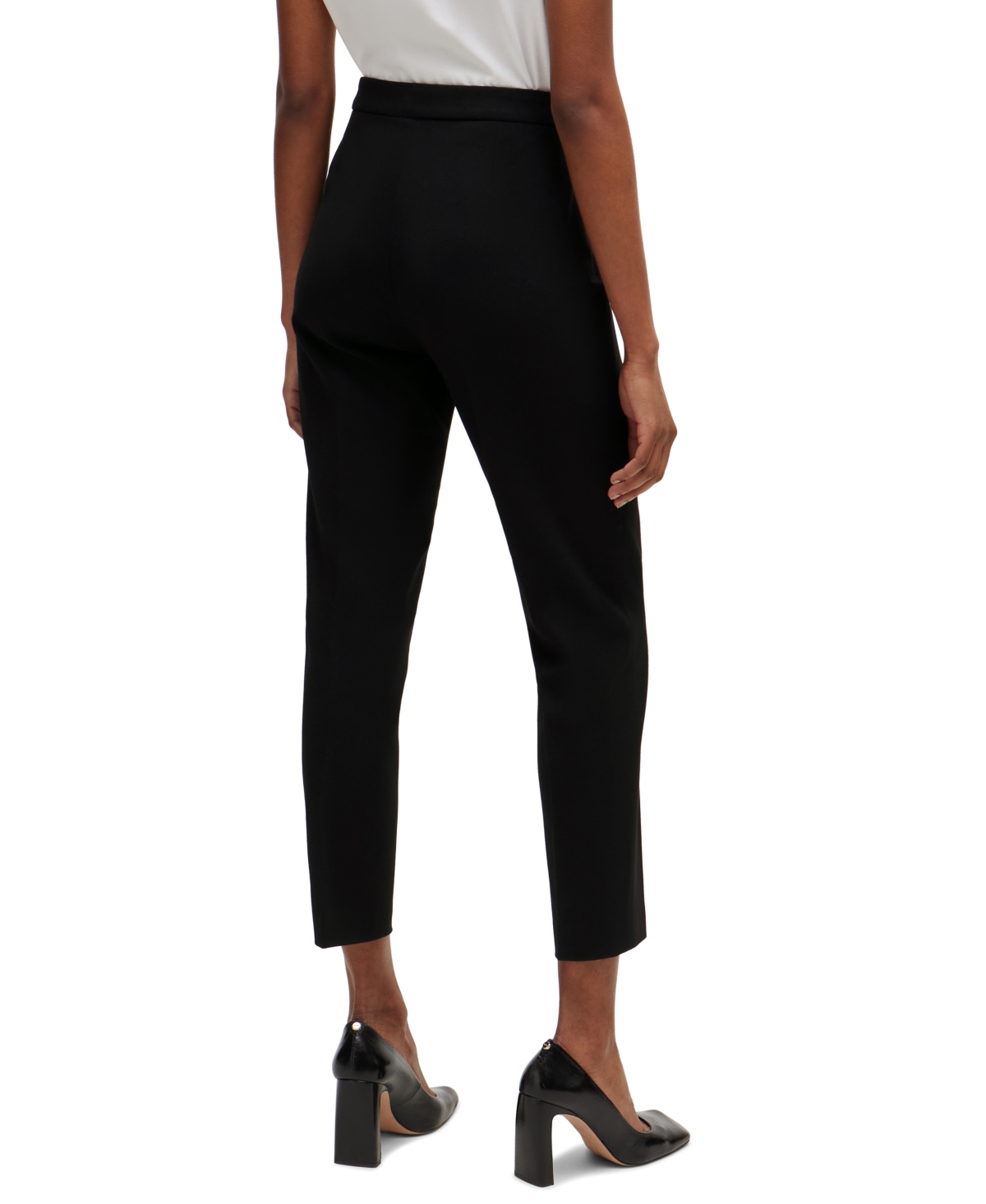 Boss by Hugo Boss Women's Tapered Leg Regular-Fit Pants