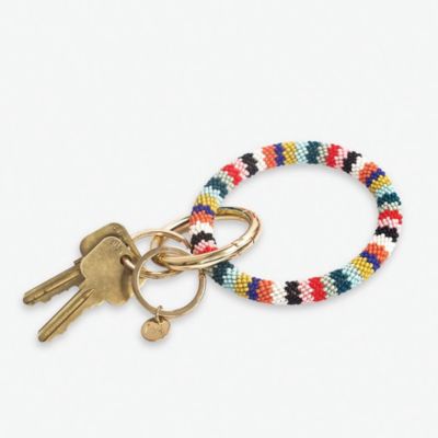 Chloe Beaded Key Ring Bracelet