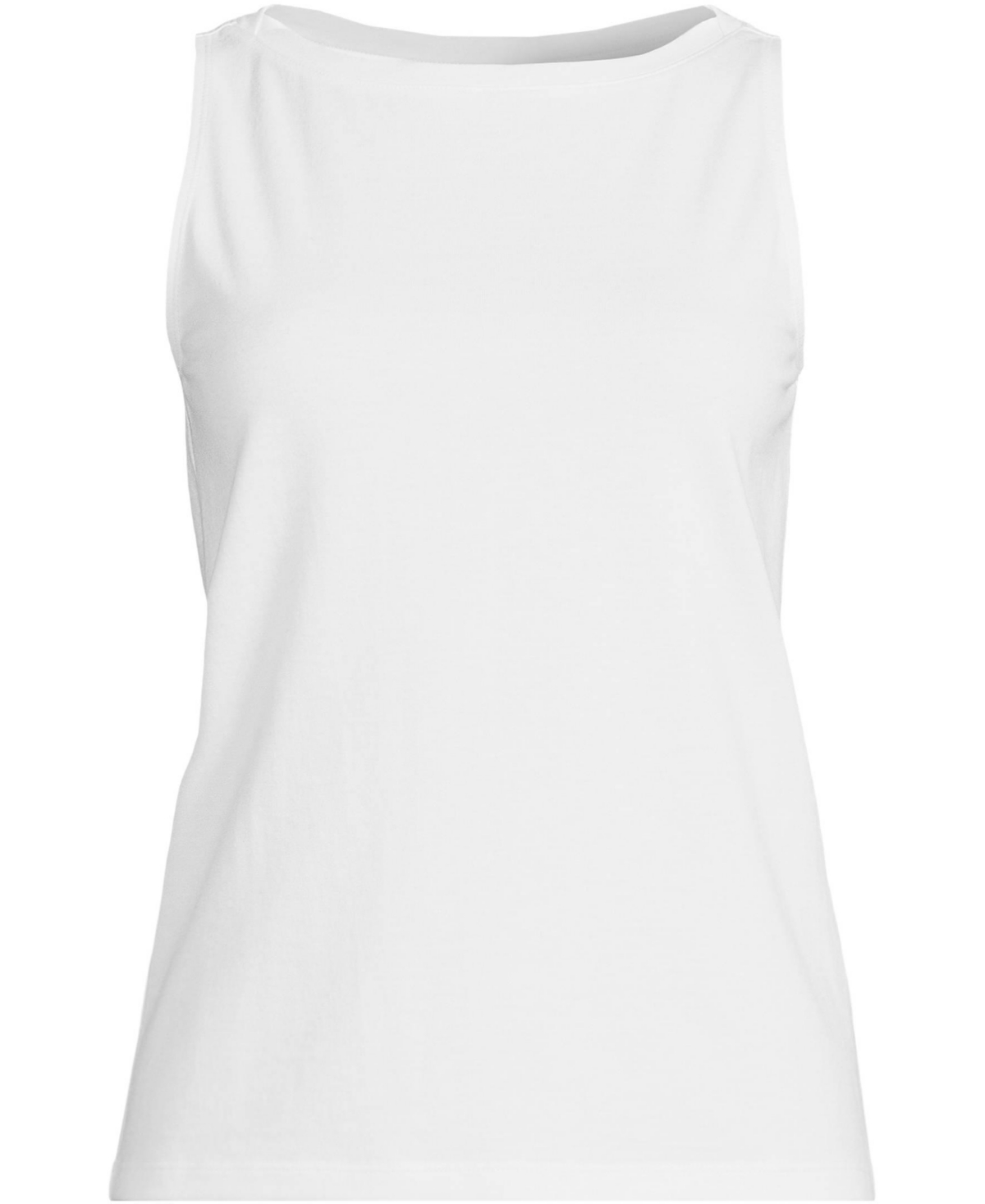 Lands' End Plus Size Supima Cotton Tank Top