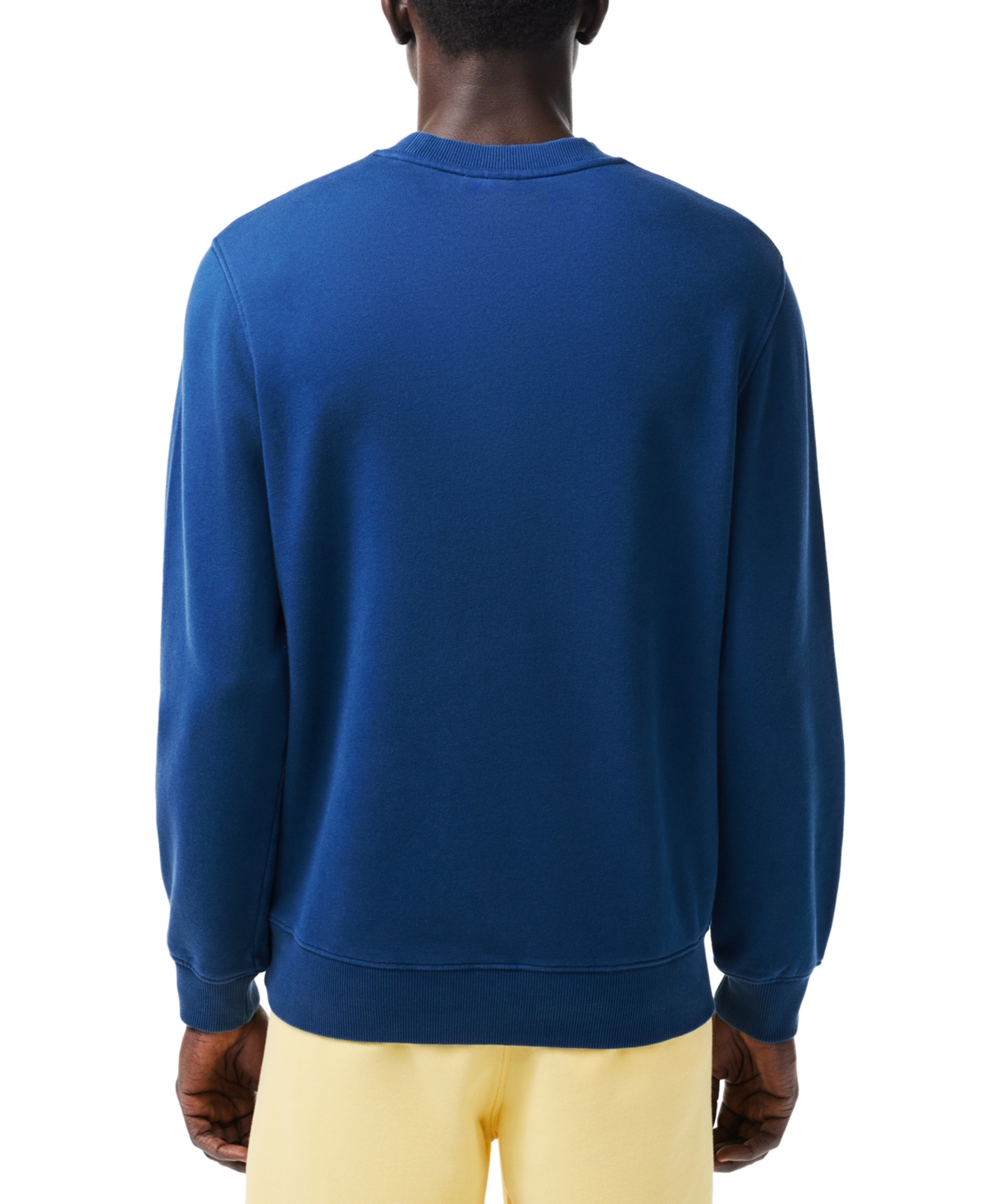 Lacoste Men's Long Sleeve Crewneck Logo Graphic Sweatshirt