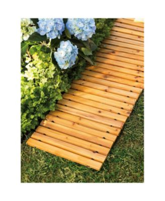 6' Portable Wooden Pathway for Gardens