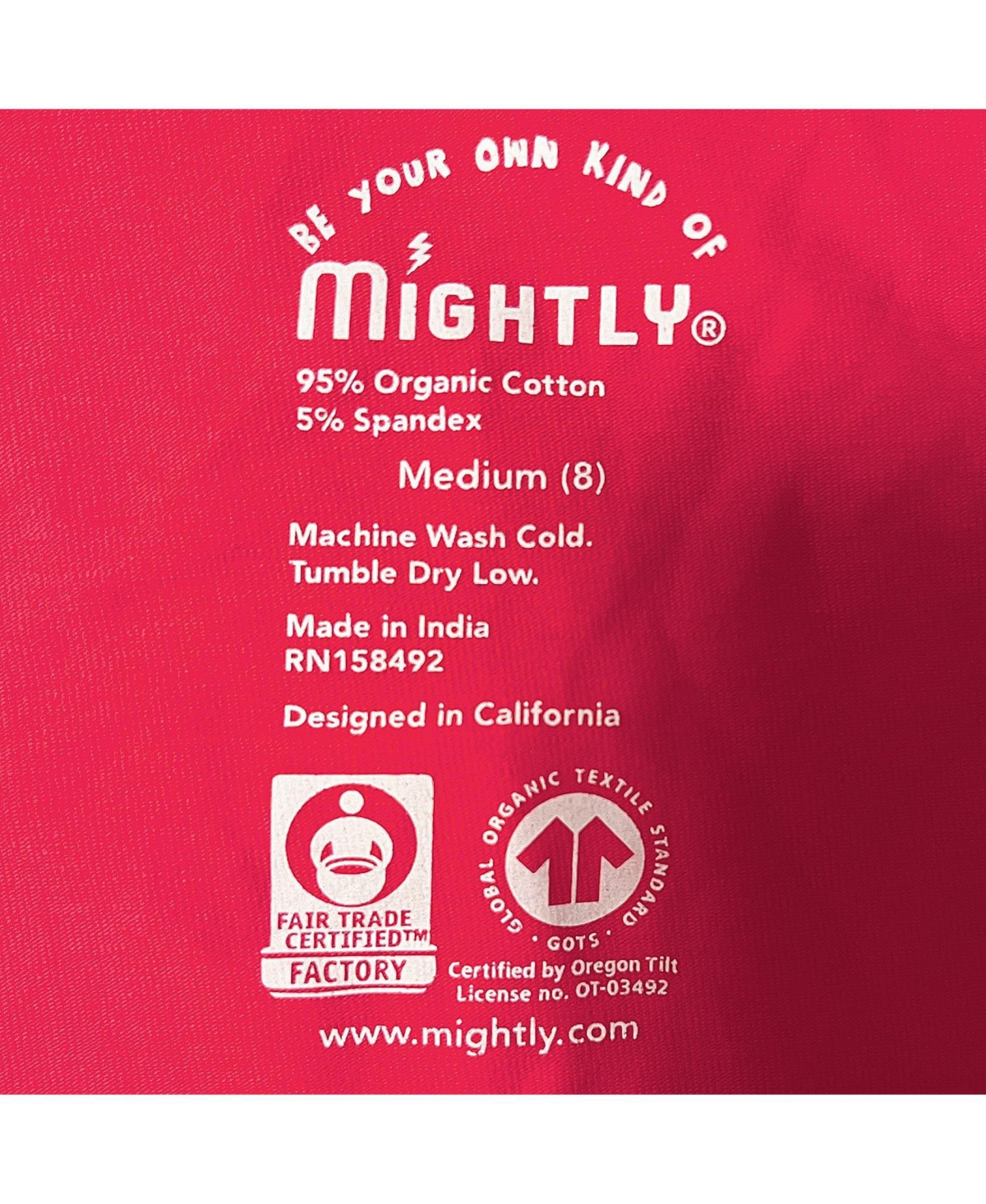 Mightly Girls Fair Trade Organic Cotton Short Sleeve Dresses 2-pack