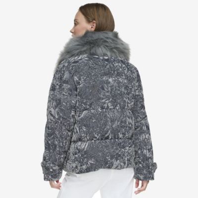 Women's Charleroi Crushed Velvet Down Puffer