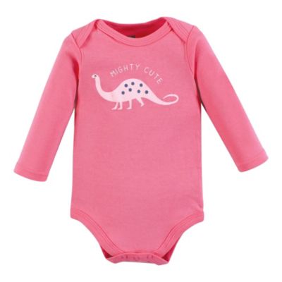 Cotton Long-Sleeve Bodysuits 5-Pack