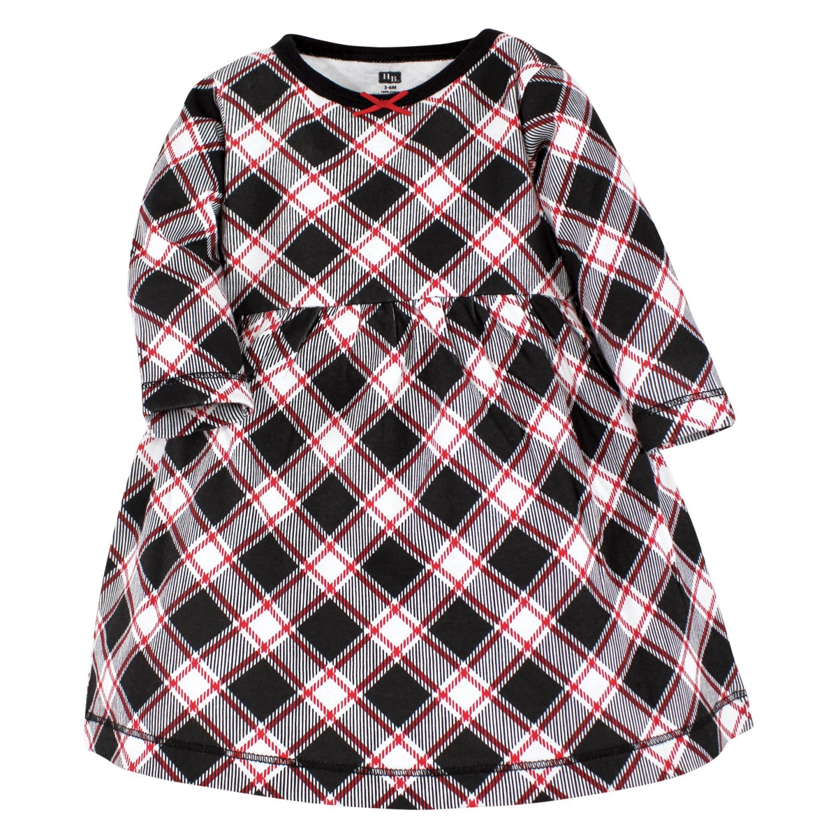 Hudson Baby Baby Girls Cotton Dresses,- Winter bear