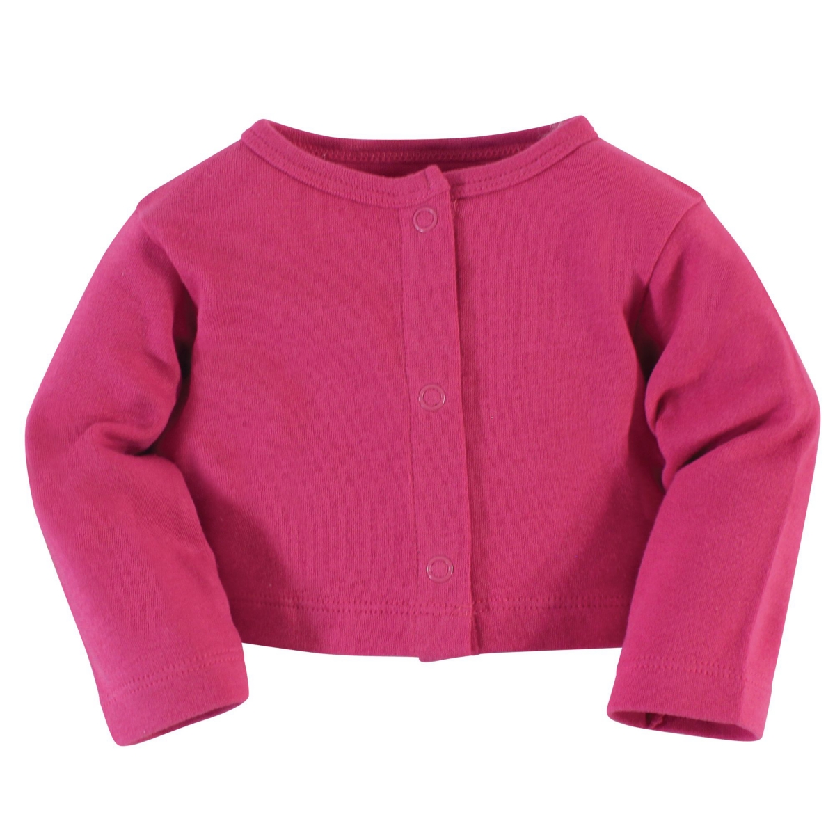 Touched by Nature Baby Girls Baby Organic Cotton Dress and Cardigan 2pc Set,- Pink botanical