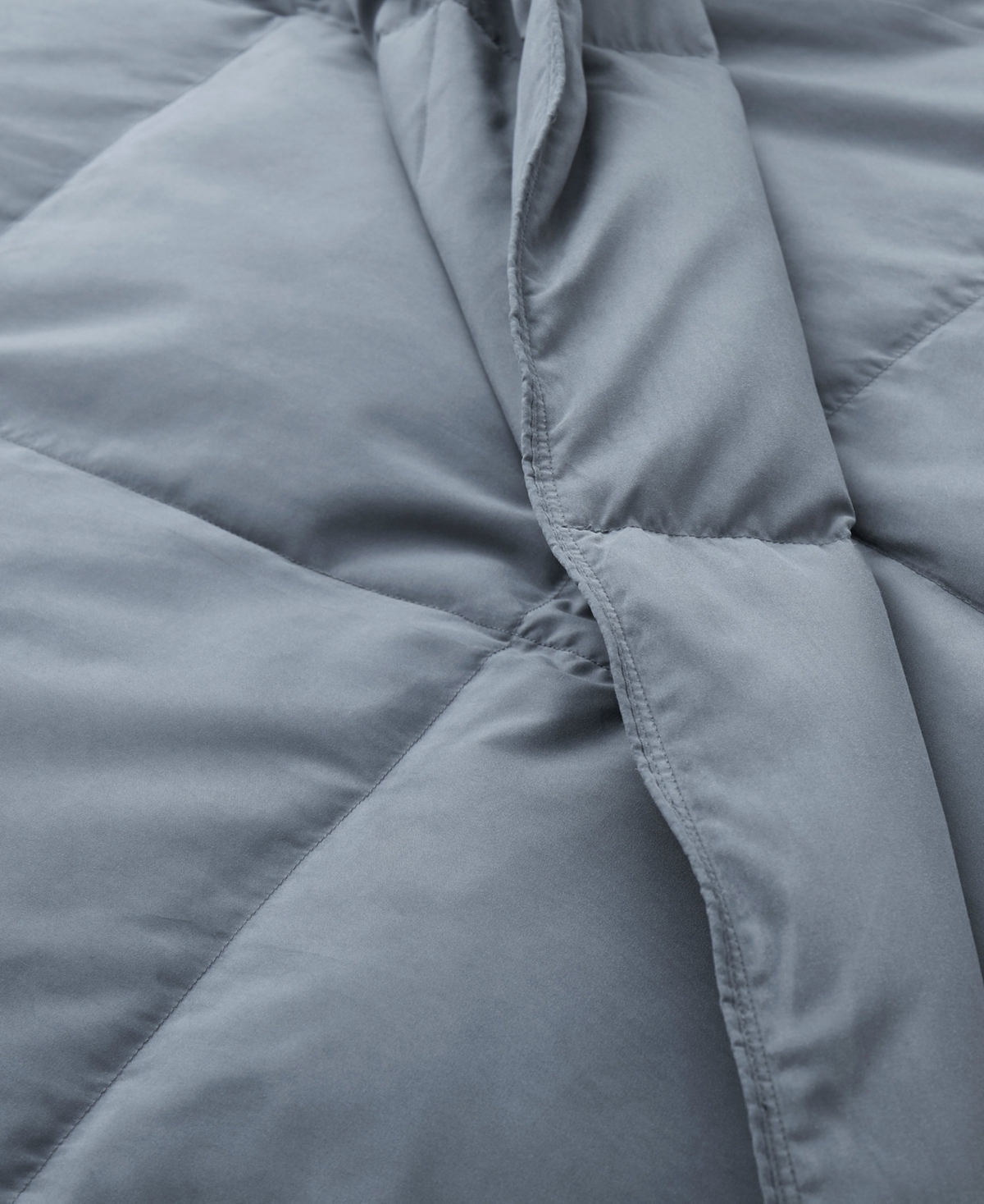 Unikome Lightweight White Goose Down Feather Fiber Comforter