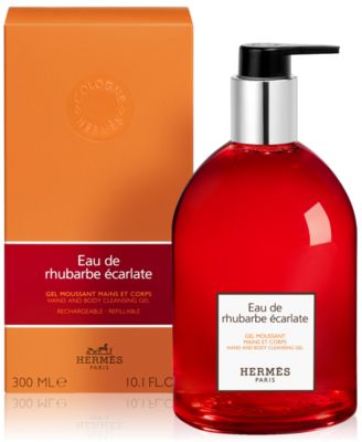 HERMES Eau de rhubarbe éclatée HANDBODY HERMÈS Eau de Rhubarbe Écarlate Hand & Body Cleansing Gel