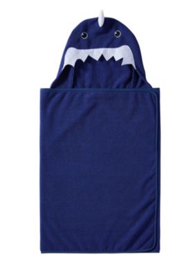 Kate Aurora Complete 5 Piece Juvi Sharks Themed Fabric Shower Curtain Bathroom Set