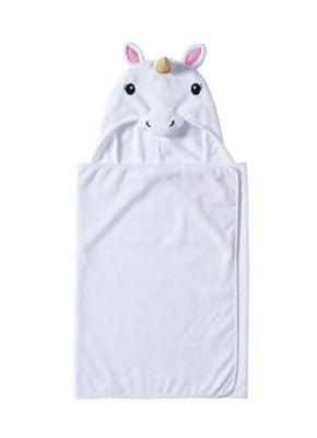 Complete Juvi Unicorns Themed Fabric 5 Piece Shower Curtain Bathroom Set